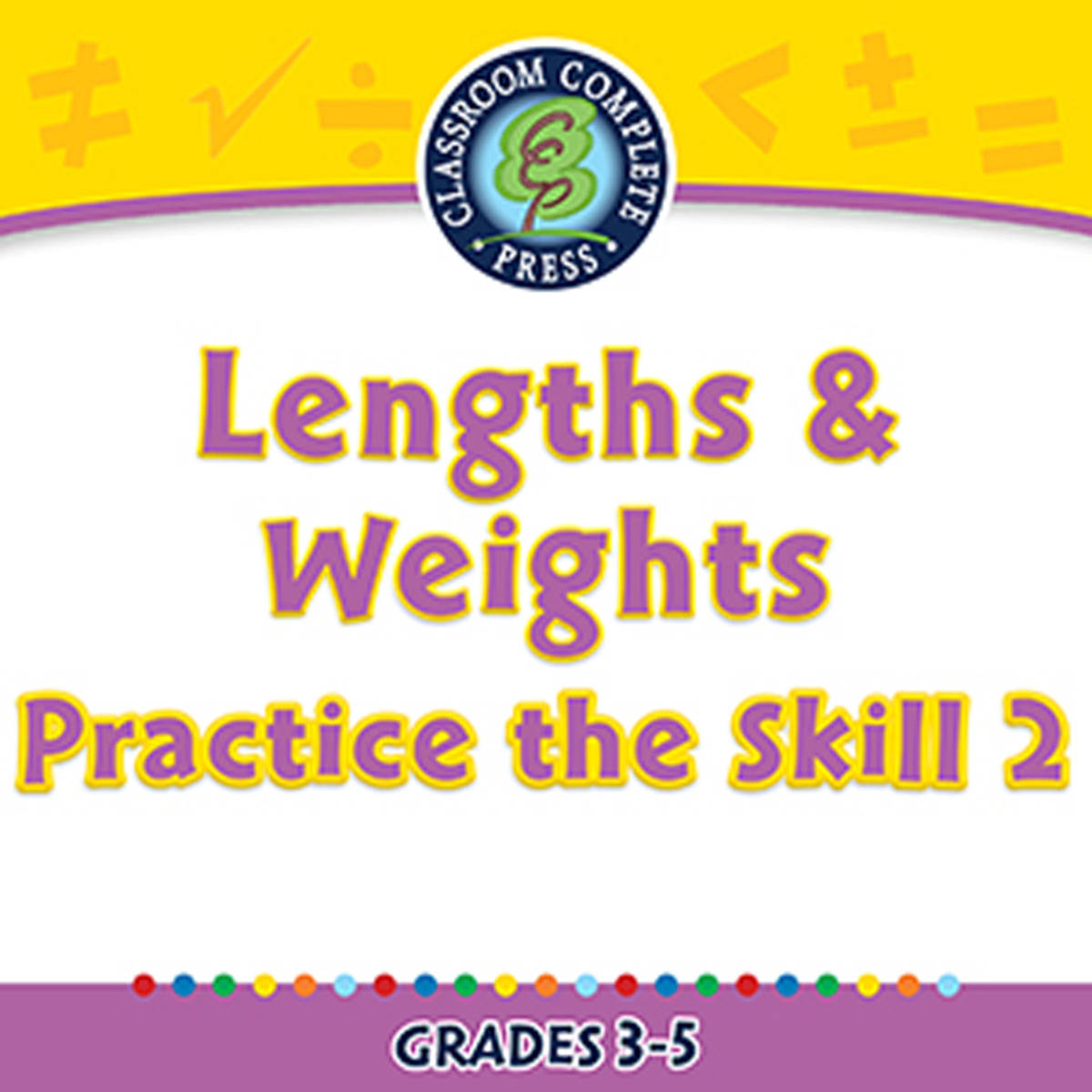 An educational teaching resource from Classroom Complete Press entitled Measurement: Lengths & Weights - Practice the Skill 2 - FLASH-MAC downloadable at Teach Simple.