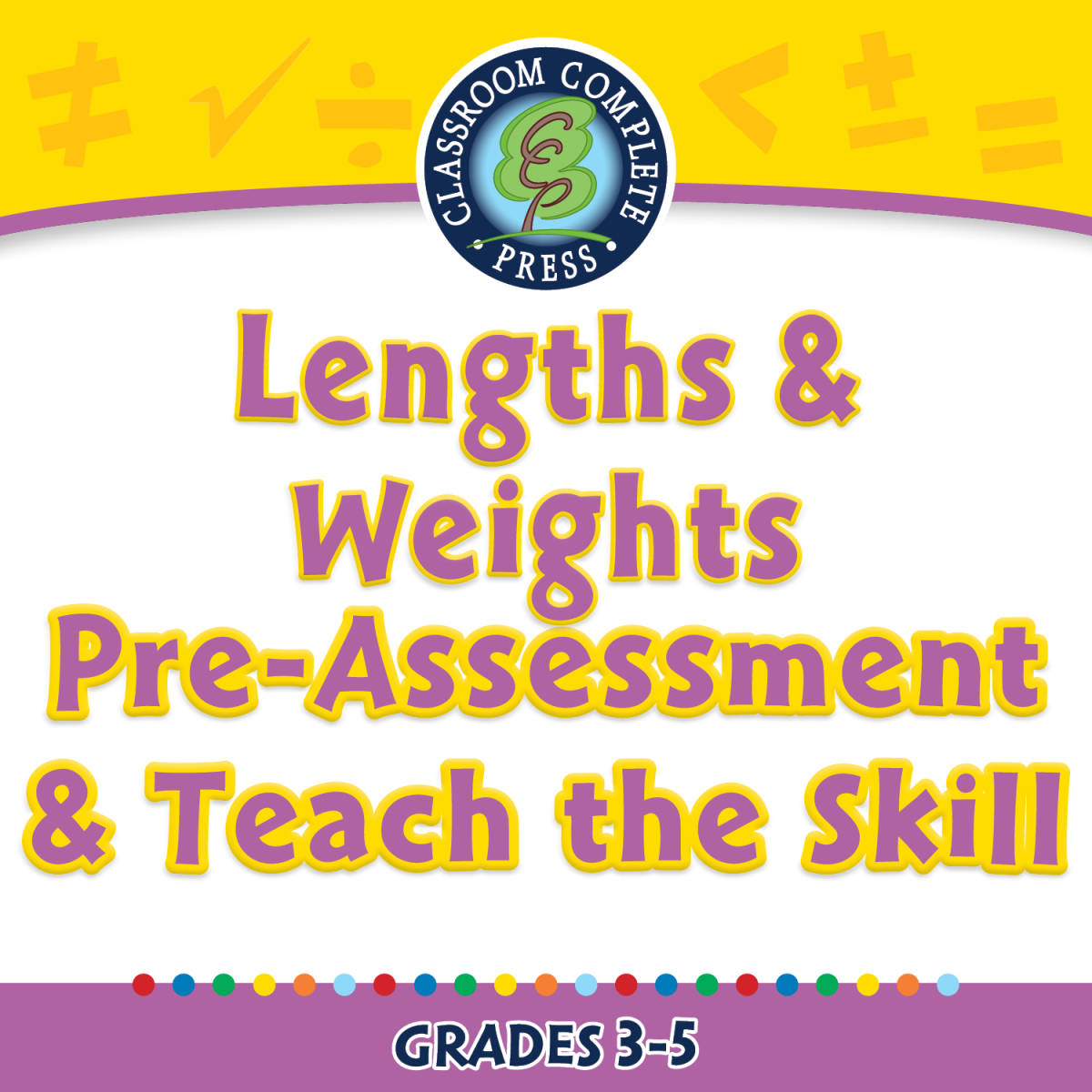 An educational teaching resource from Classroom Complete Press entitled Measurement: Lengths & Weights - Pre-Assessment & Teach the Skill - FLASH-MAC downloadable at Teach Simple.
