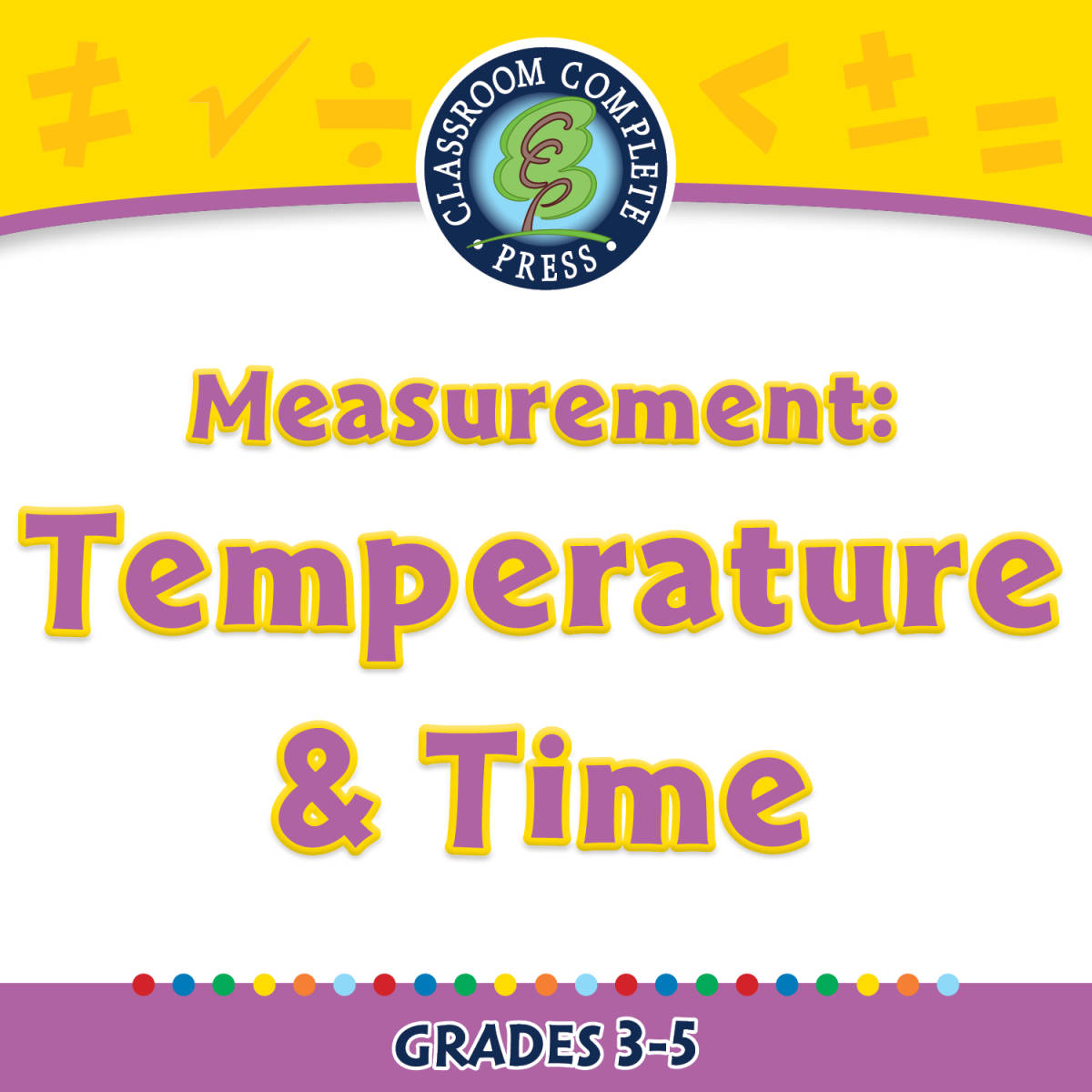 An educational teaching resource from Classroom Complete Press entitled Measurement: Temperature & Time - FLASH-PC downloadable at Teach Simple.
