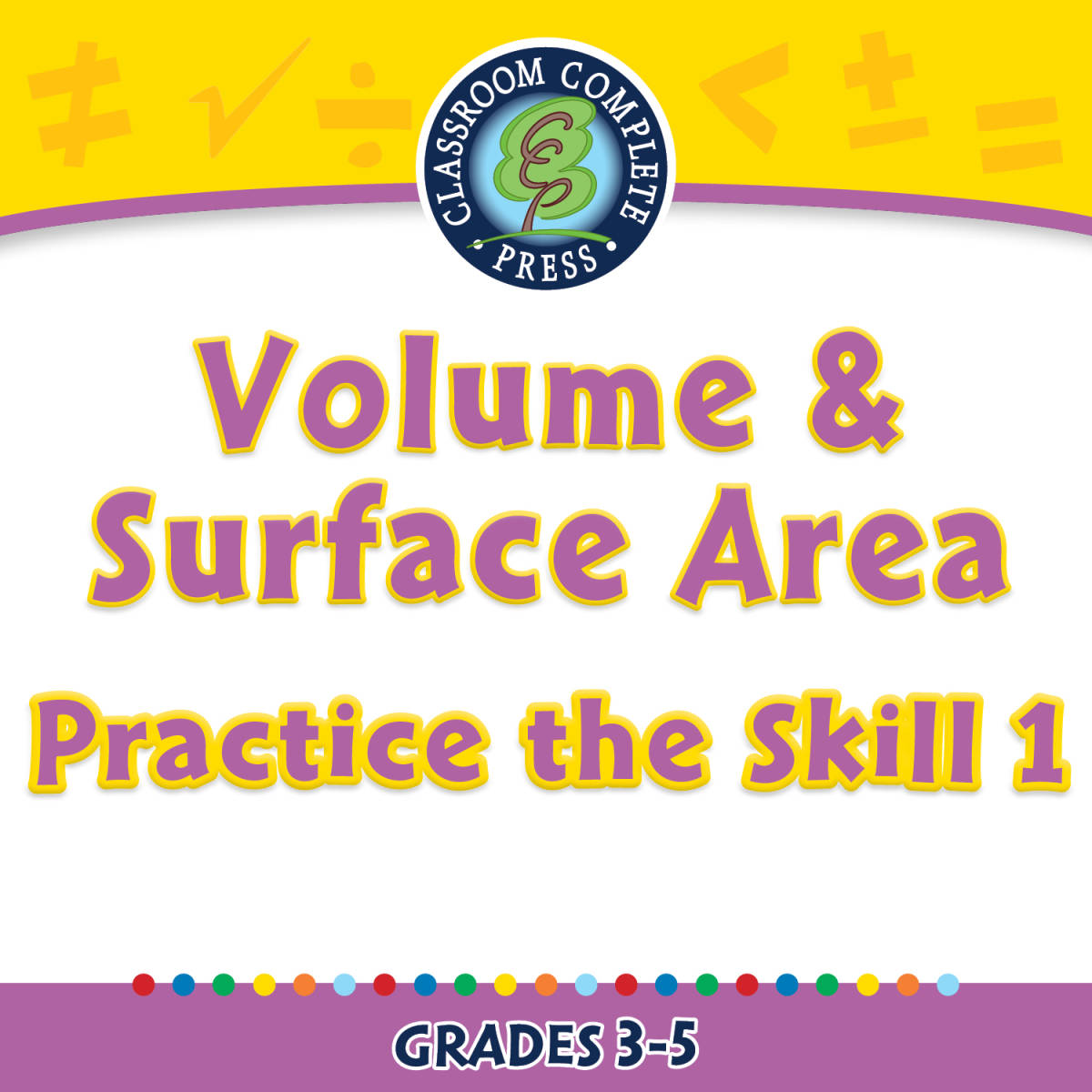 An educational teaching resource from Classroom Complete Press entitled Measurement: Volume & Surface Area - Practice the Skill 1 - FLASH-MAC downloadable at Teach Simple.