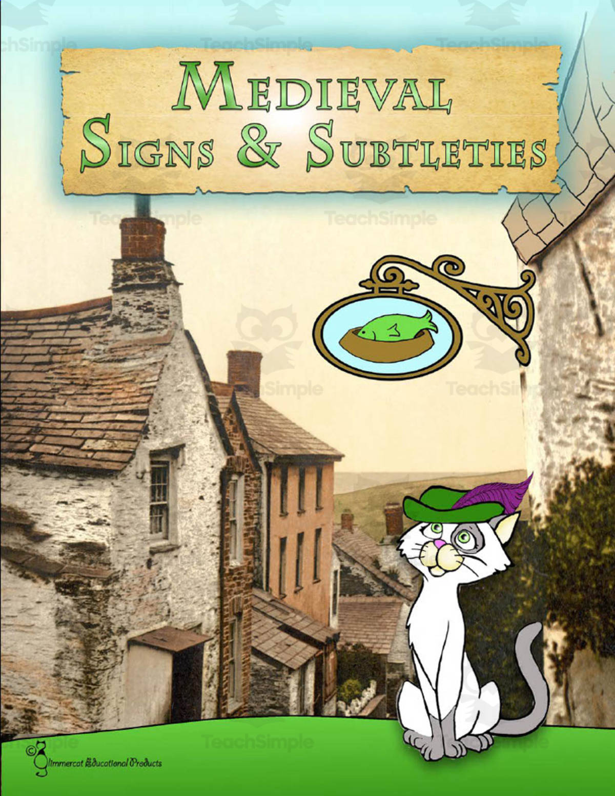 An educational teaching resource from Glimmercat Education entitled Medieval Signs & Trades Activity downloadable at Teach Simple.