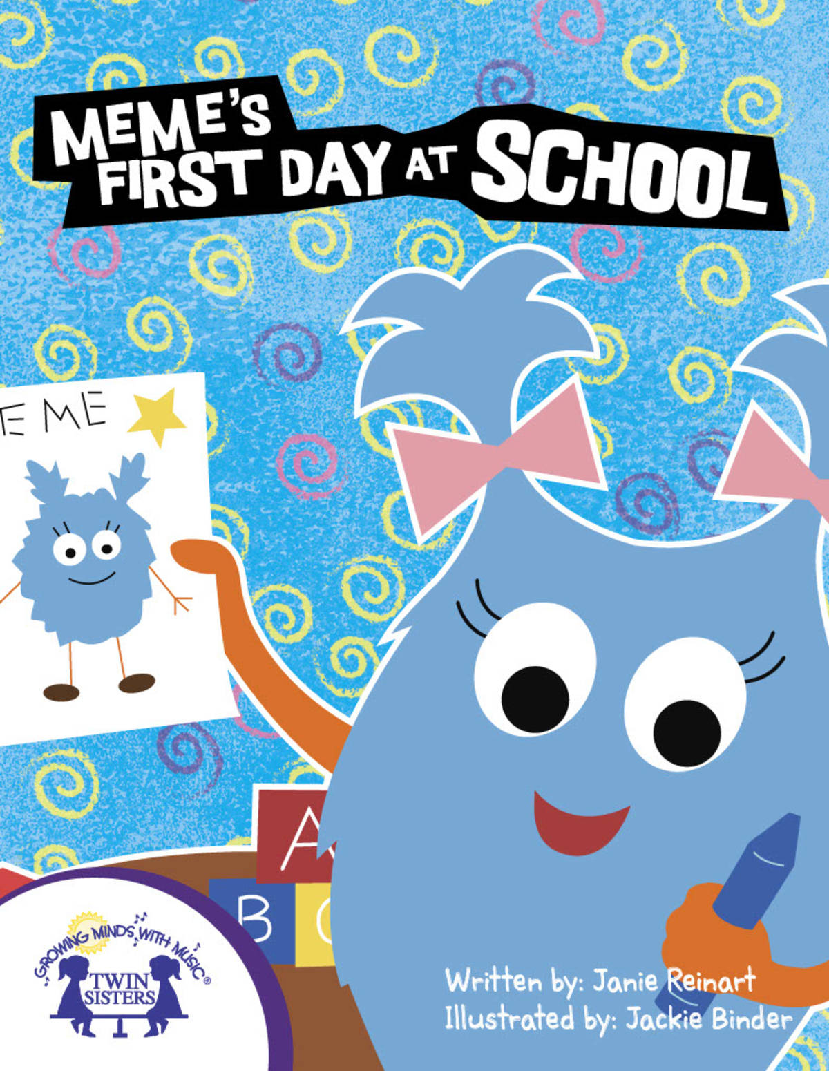 An educational teaching resource from Twin Sisters Digital Media entitled Meme's First Day At School eBook downloadable at Teach Simple.