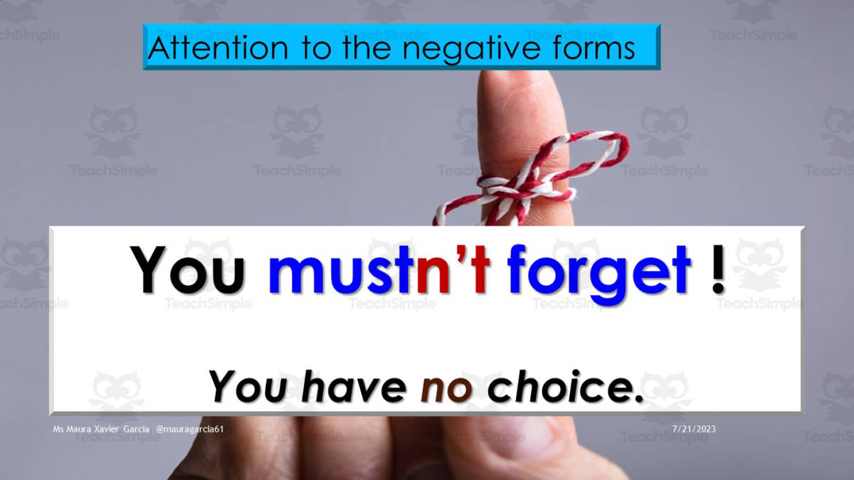 An educational teaching resource from Learning Resources Producer entitled Modal Verbs: Must - Have to - Had better downloadable at Teach Simple.