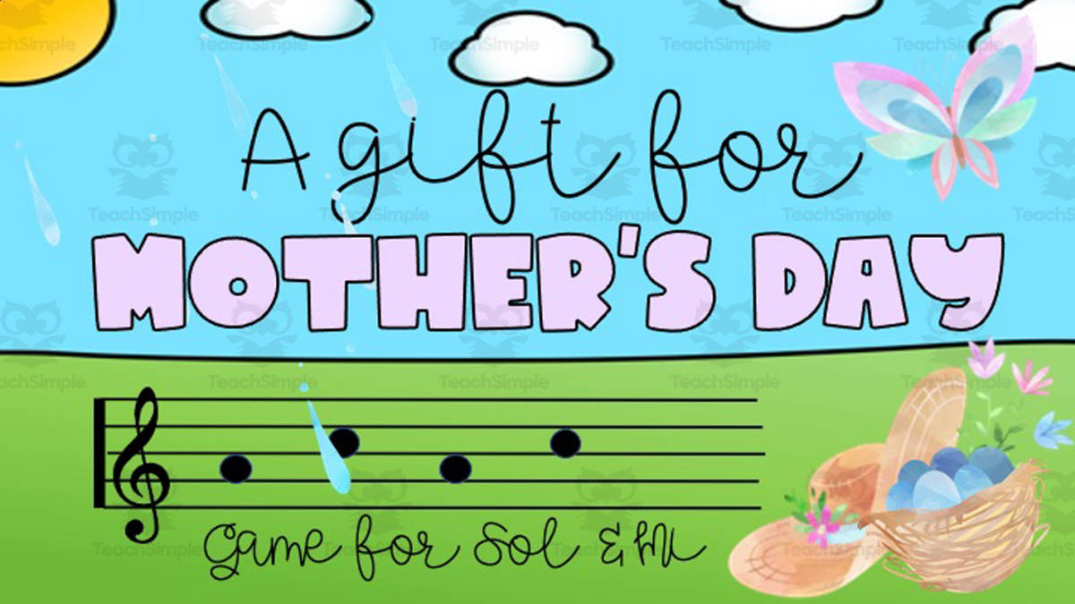 An educational teaching resource from Joyful Noise Teaching entitled Mother's Day Musical Scavenger Hunt downloadable at Teach Simple.