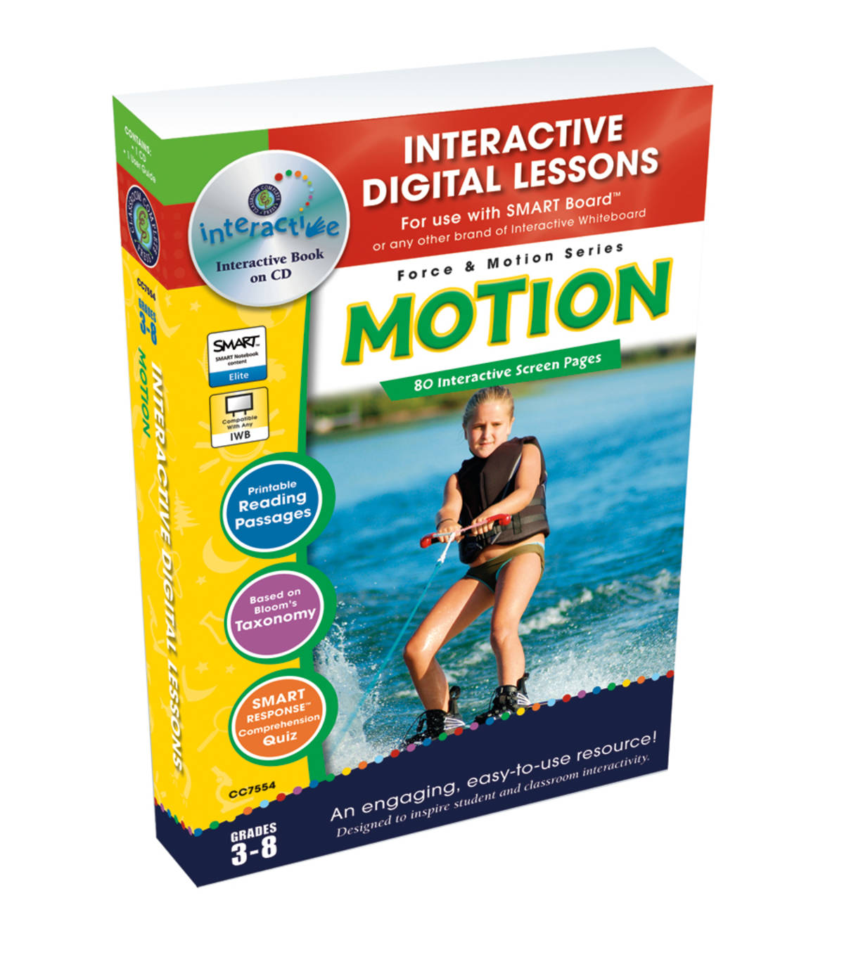 An educational teaching resource from Classroom Complete Press entitled Motion - Digital Lesson Plan Gr. 5-8 | PC Software downloadable at Teach Simple.