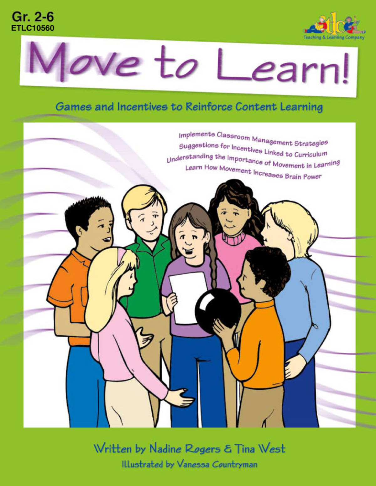 An educational teaching resource from Classroom Complete Press entitled Move to Learn! downloadable at Teach Simple.