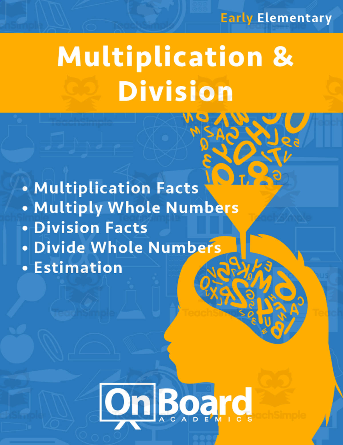 An educational teaching resource from Classroom Complete Press entitled Multiplication and Division | Academic Workbook for 3rd Grade downloadable at Teach Simple.
