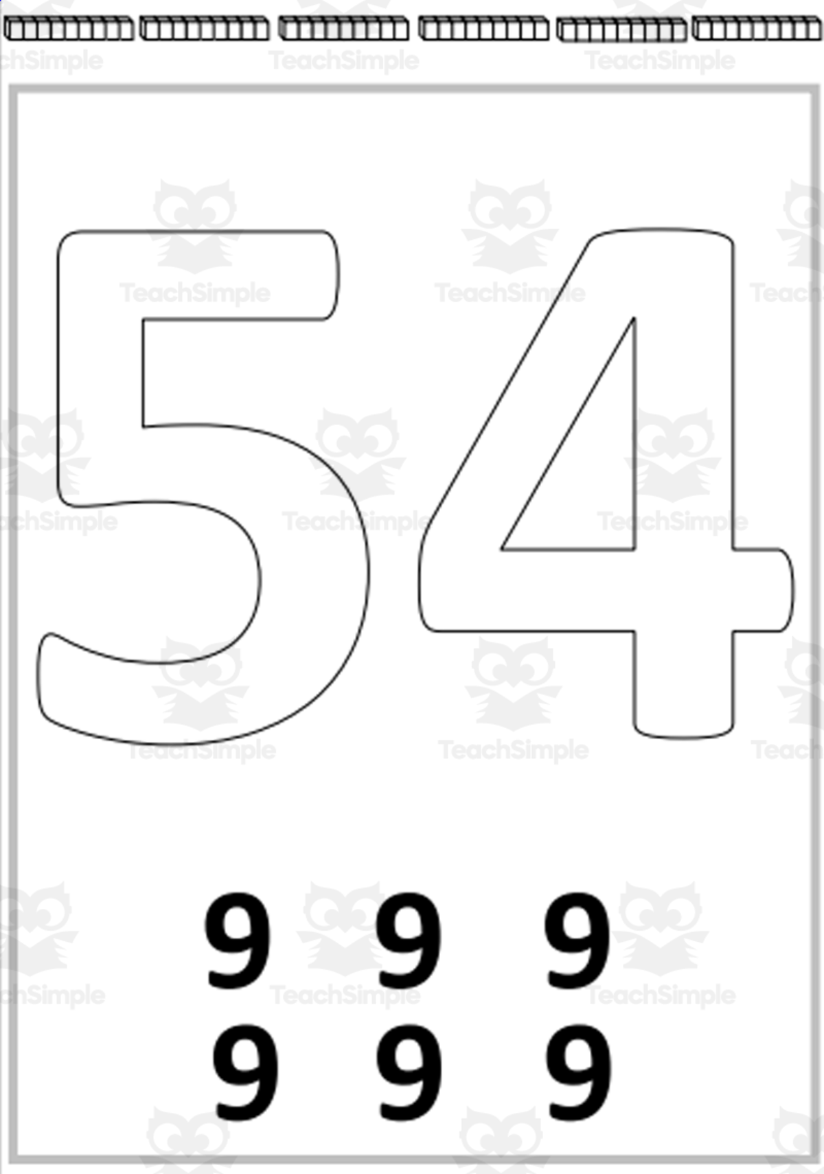 An educational teaching resource from WORDS ASIDE entitled Multiplication Repeated Addition Mats with Cubes x9 downloadable at Teach Simple.
