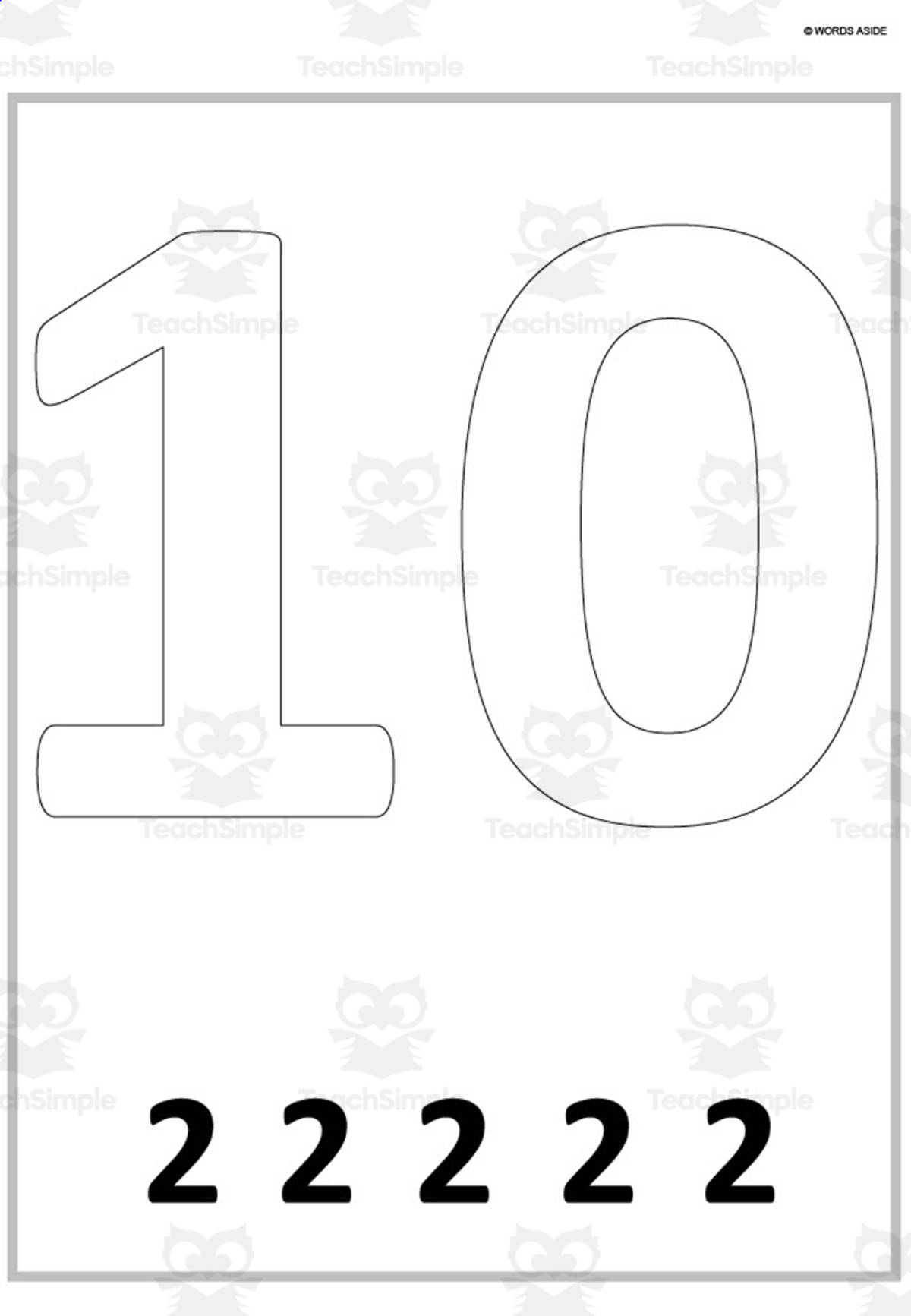 An educational teaching resource from WORDS ASIDE entitled Multiplication Repeated Addition Posters x2 downloadable at Teach Simple.