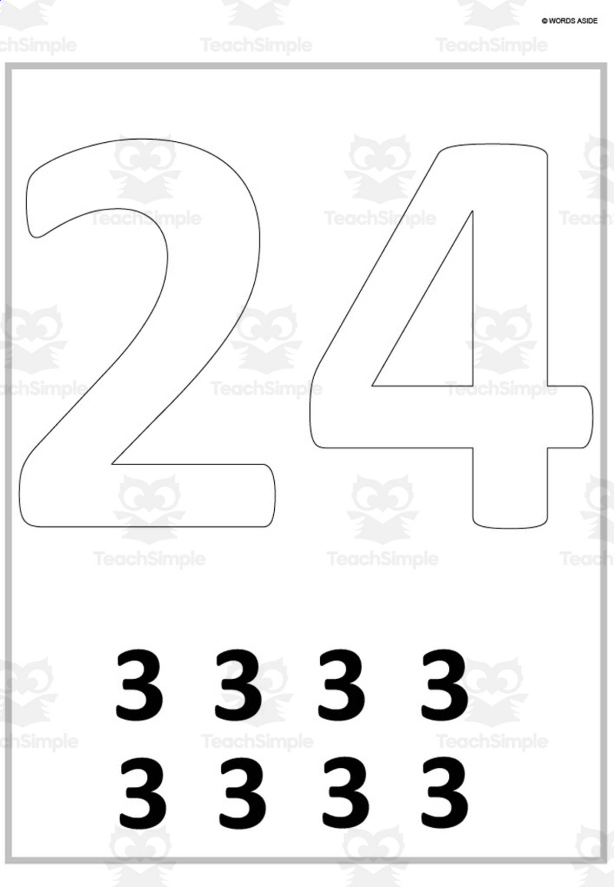 An educational teaching resource from WORDS ASIDE entitled Multiplication Repeated Addition Posters x3 downloadable at Teach Simple.