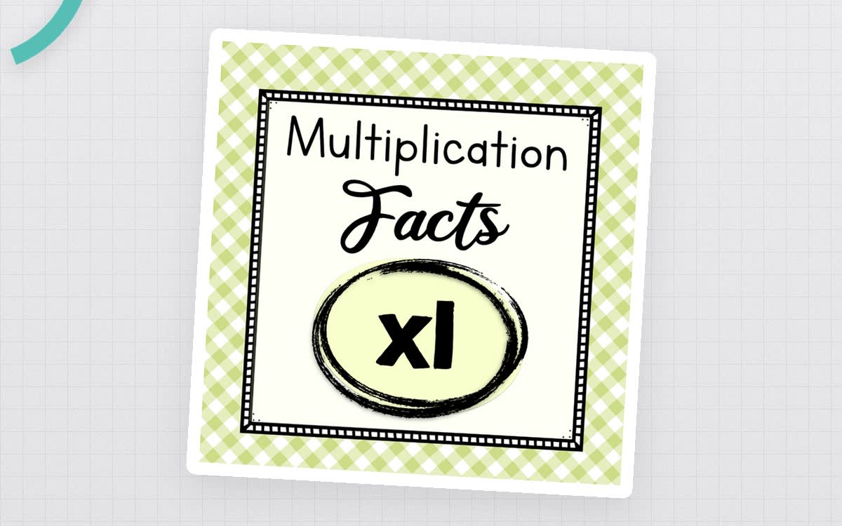 An educational teaching resource from Simply Schoolgirl entitled Multiply by One Worksheets | Multiplication Facts | 1 Times Tables downloadable at Teach Simple.