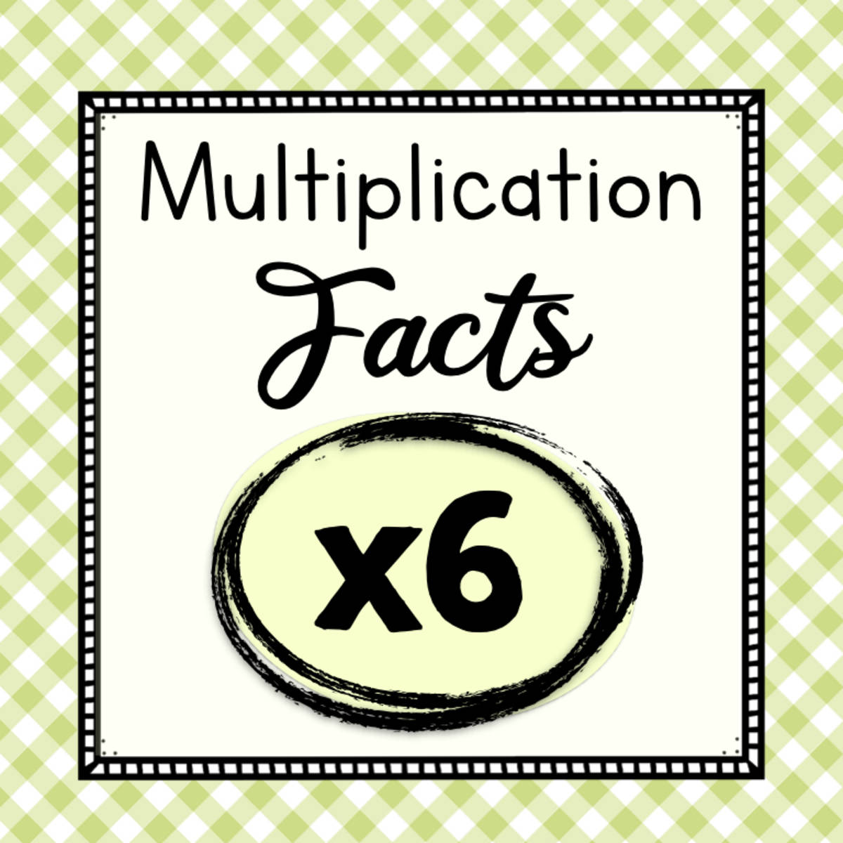 An educational teaching resource from Simply Schoolgirl entitled Multiply by 6 – Multiplication Facts Worksheet Set downloadable at Teach Simple.