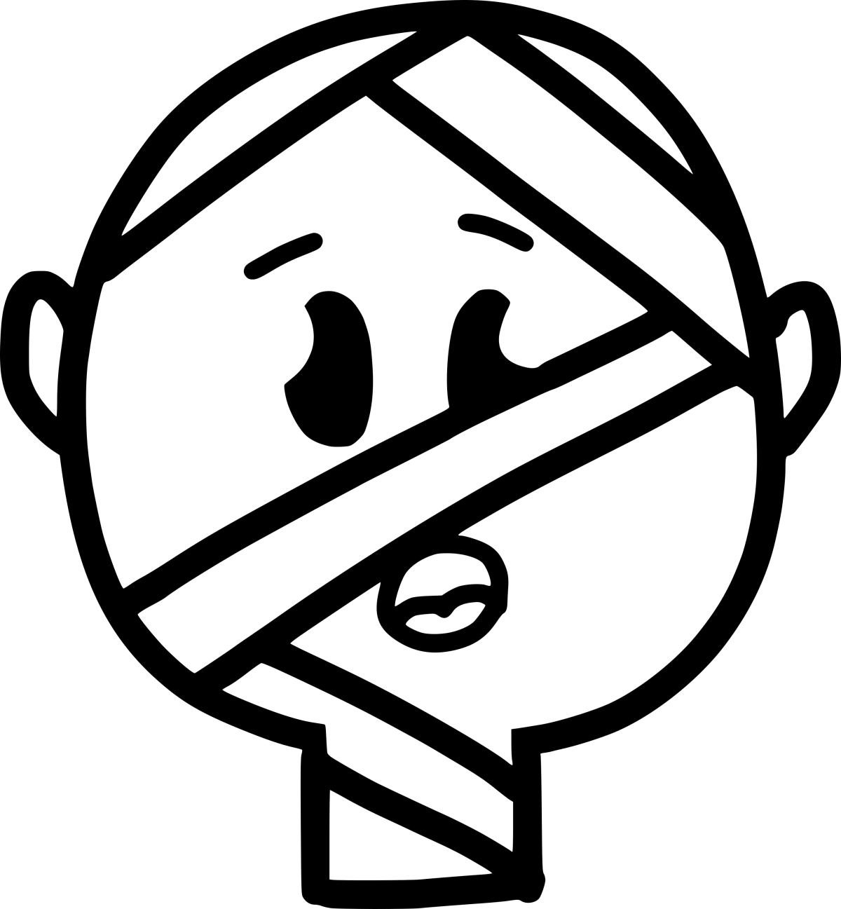 An educational teaching resource from Teacher's Clipart entitled Mummy Faces Emotions downloadable at Teach Simple.