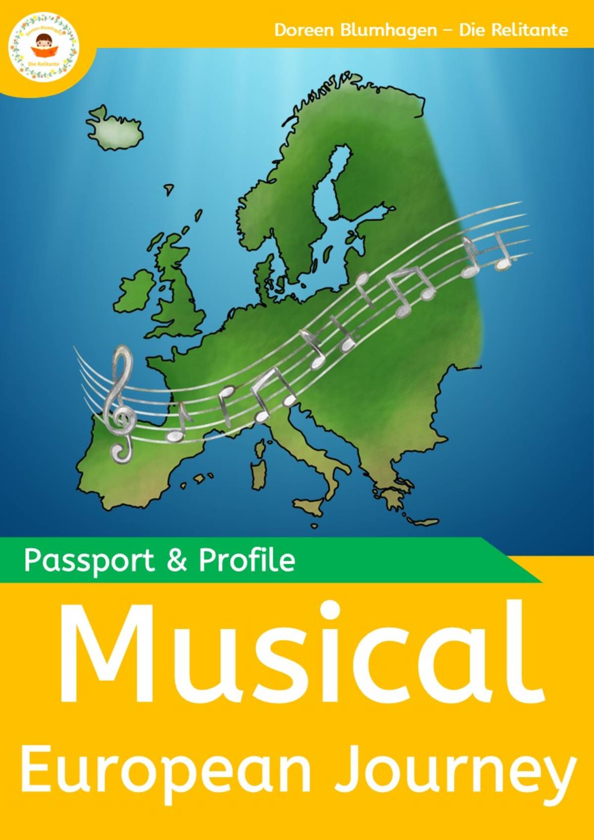 An educational teaching resource from Die Relitante entitled Musical Journey Across Europe - My European Music Passport & Profiles downloadable at Teach Simple.