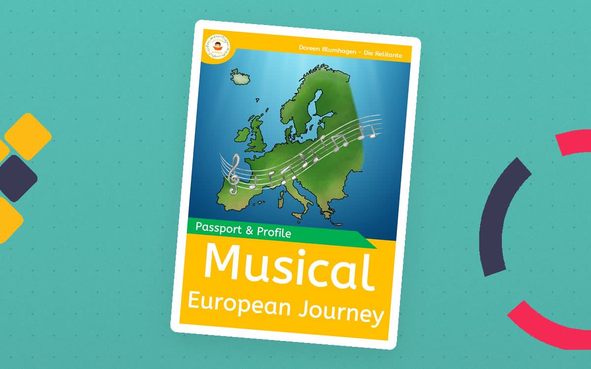 An educational teaching resource from Die Relitante entitled Musical Journey Across Europe - My European Music Passport & Profiles downloadable at Teach Simple.