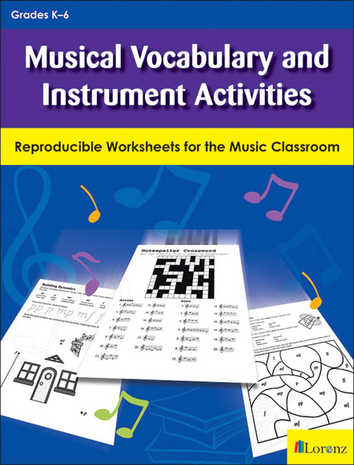 An educational teaching resource from Classroom Complete Press entitled Musical Vocabulary and Instrument Activities: Reproducible Worksheets for the Music Classroom downloadable at Teach Simple.
