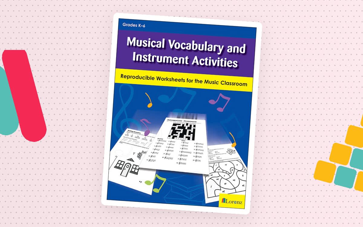 An educational teaching resource from Classroom Complete Press entitled Musical Vocabulary and Instrument Activities: Reproducible Worksheets for the Music Classroom downloadable at Teach Simple.