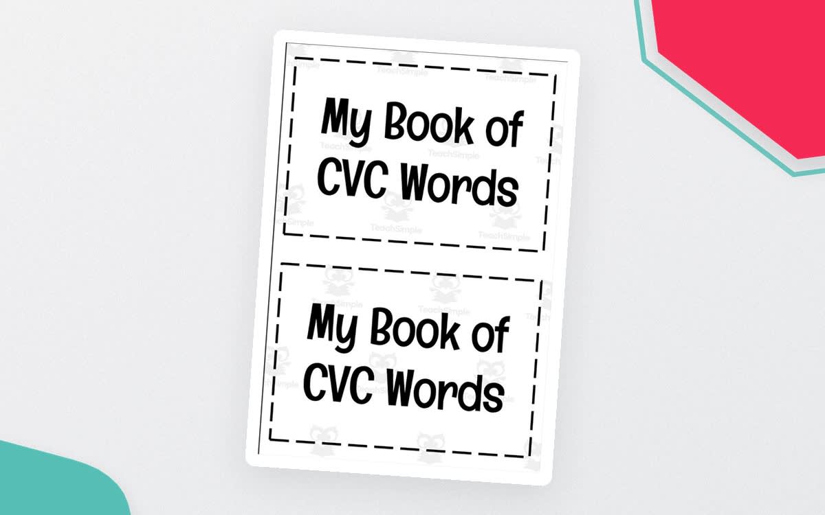 An educational teaching resource from Rodriguez's Resources entitled My Book of CVC Words downloadable at Teach Simple.