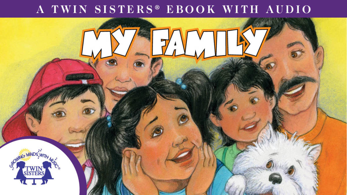 An educational teaching resource from Twin Sisters Digital Media entitled My Family Video Storybook downloadable at Teach Simple.