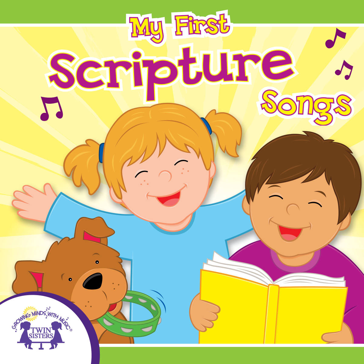 An educational teaching resource from Twin Sisters Digital Media entitled My First Scripture Songs downloadable at Teach Simple.