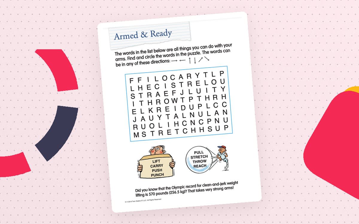 An educational teaching resource from Twin Sisters Digital Media entitled My Green World Word Find Activities downloadable at Teach Simple.