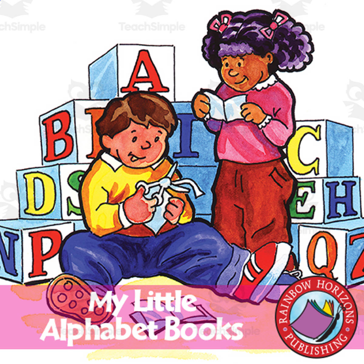 An educational teaching resource from Classroom Complete Press entitled My Little Alphabet Books - Minibooks downloadable at Teach Simple.