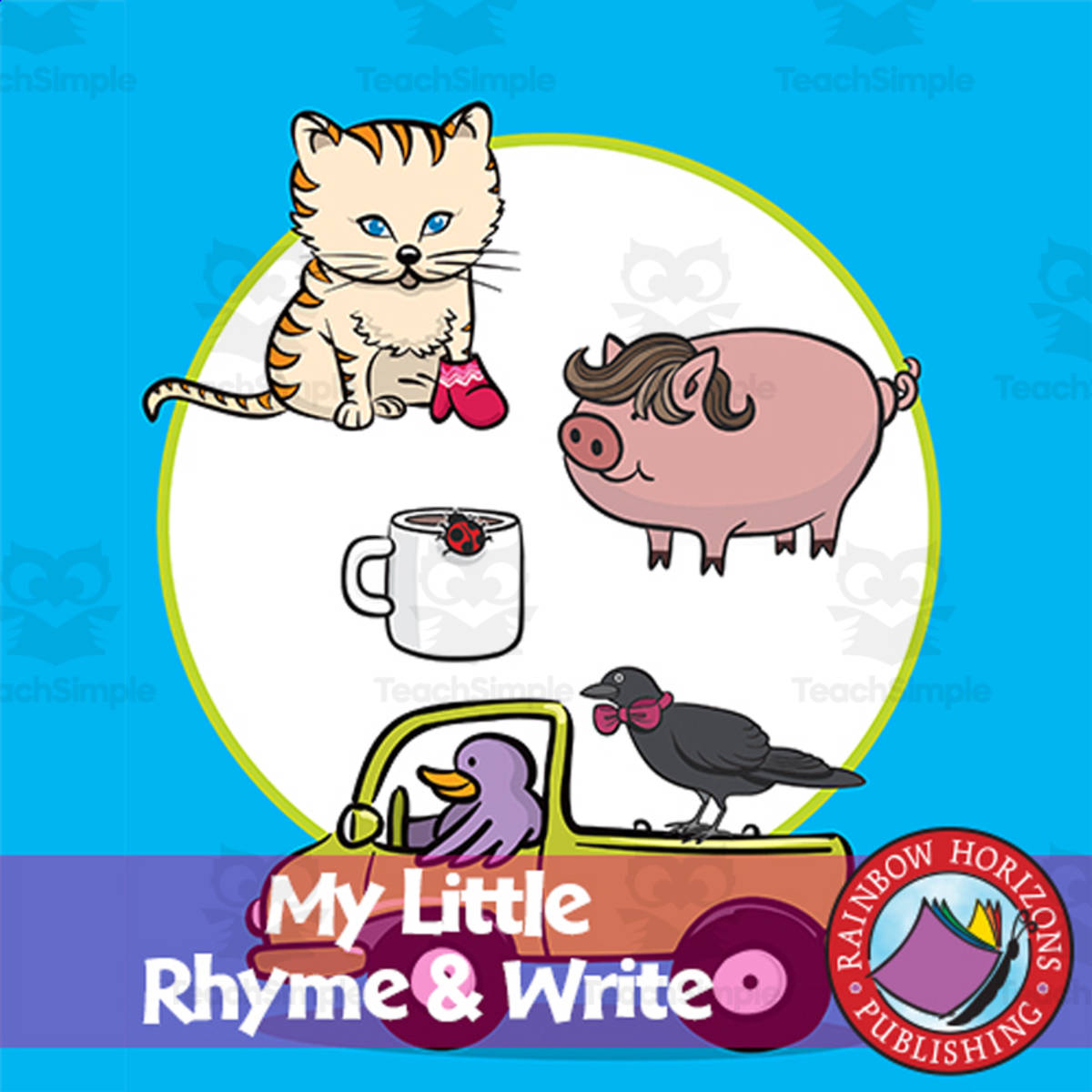 An educational teaching resource from Classroom Complete Press entitled My Little Rhyme & Write - Minibooks downloadable at Teach Simple.