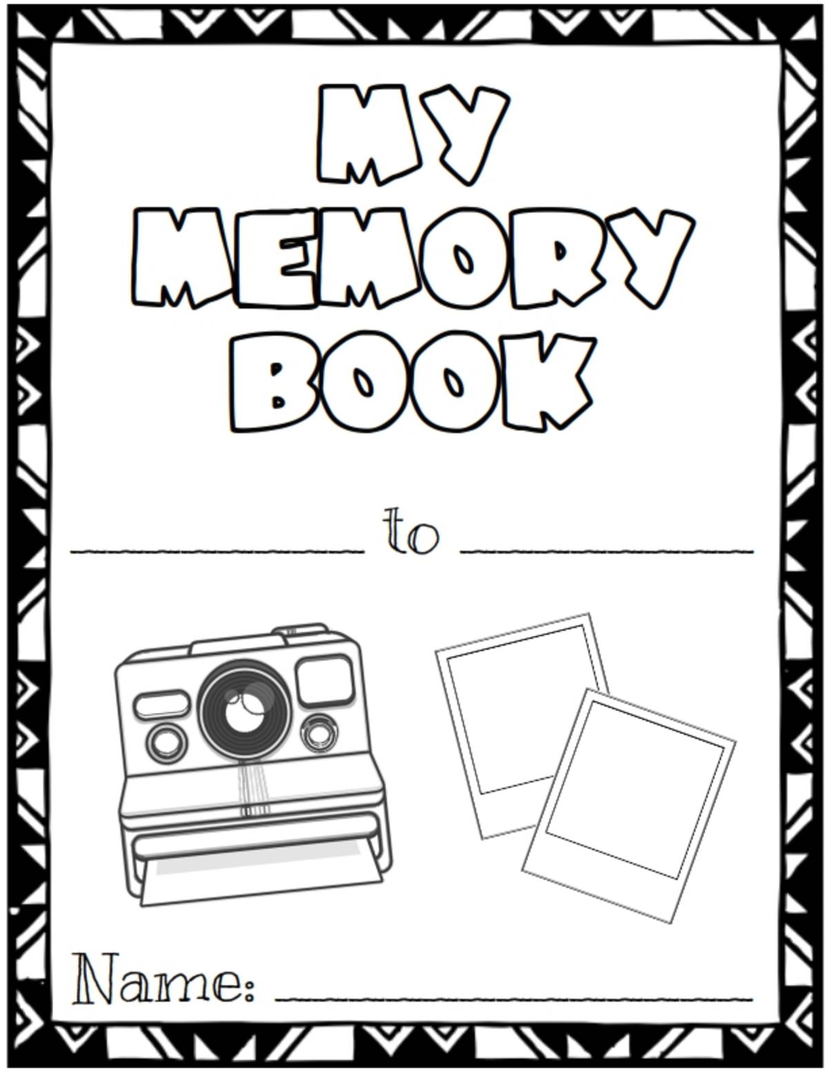 An educational teaching resource from Brave Education entitled My Memory Book with all 12 months downloadable at Teach Simple.