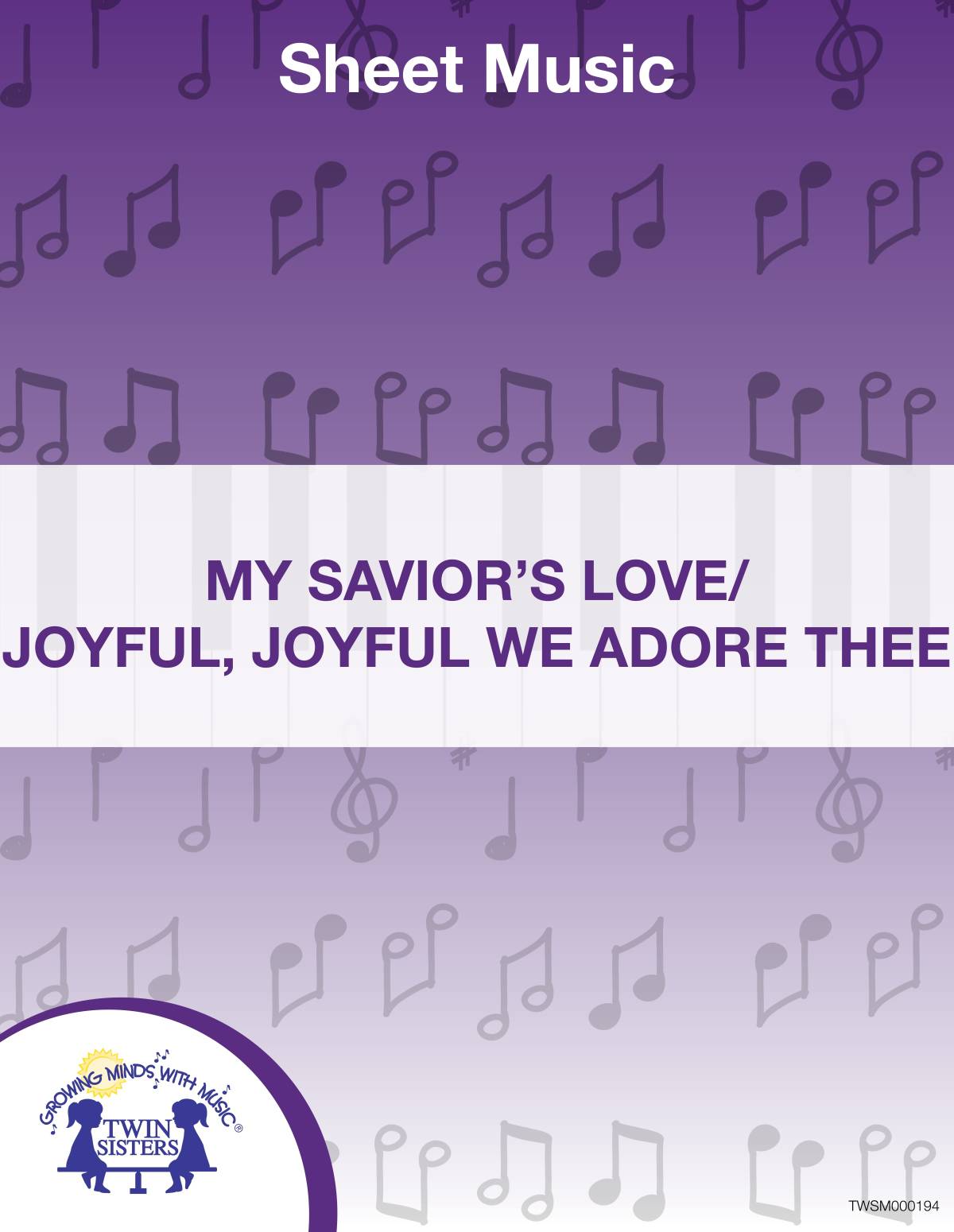 An educational teaching resource from Twin Sisters Digital Media entitled My Savior's Love Sheet Music downloadable at Teach Simple.