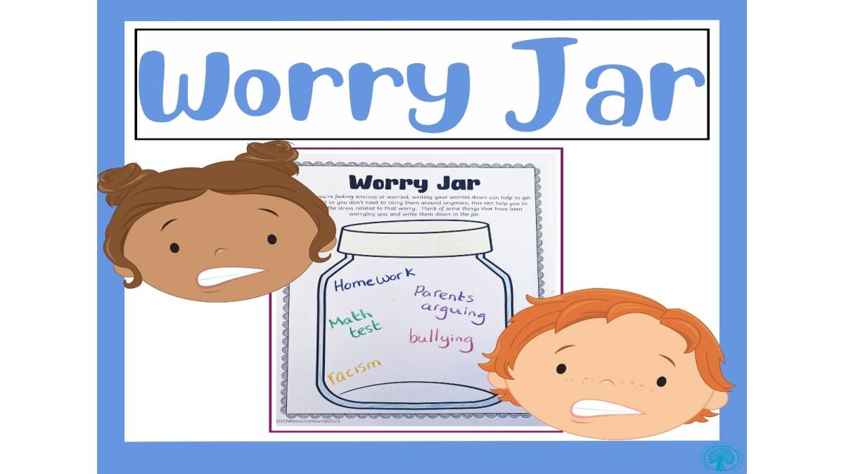 An educational teaching resource from SEN Resource Source entitled My Worry Jar downloadable at Teach Simple.