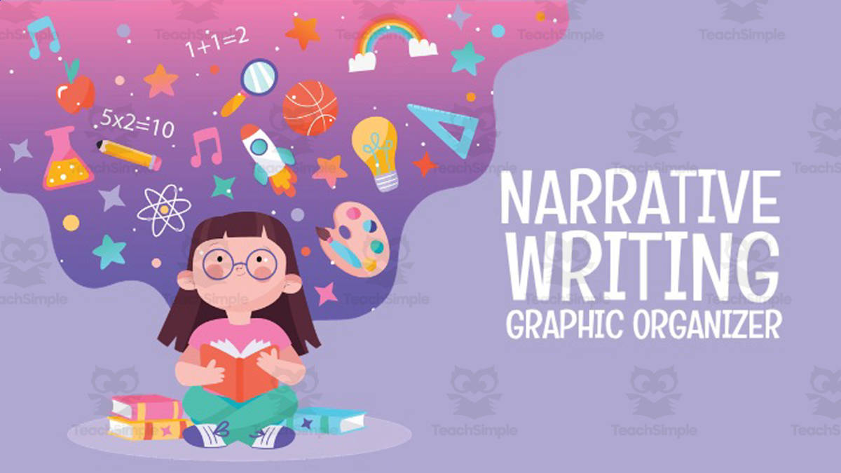 An educational teaching resource from Resource Garden entitled Narrative Writing Graphic Organizer downloadable at Teach Simple.
