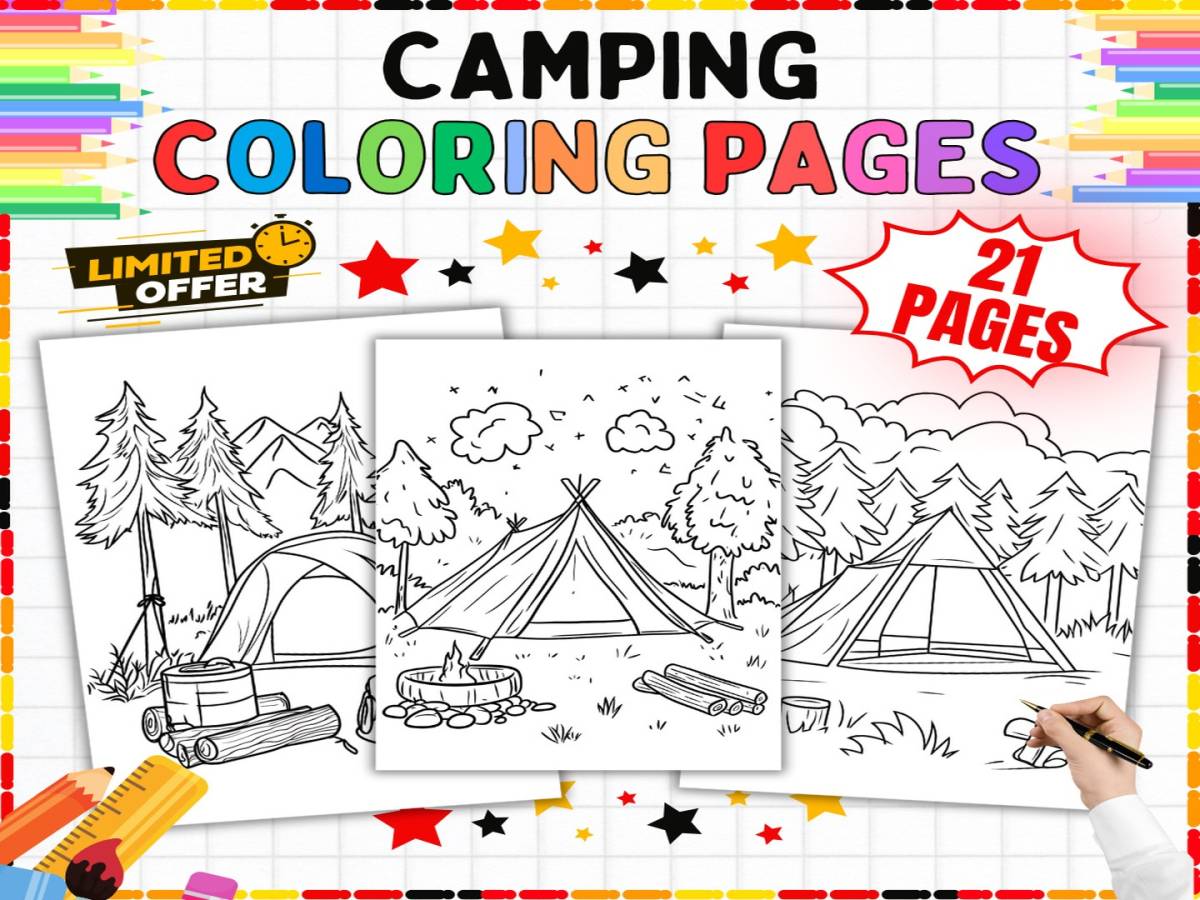 An educational teaching resource from from Tetcher to you entitled Nature and Plants Coloring Pages - 21 Printable Coloring Pages K-5 downloadable at Teach Simple.