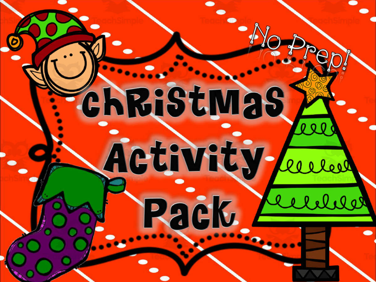 An educational teaching resource from Kerry Boles entitled No Prep Christmas Activity Pack downloadable at Teach Simple.