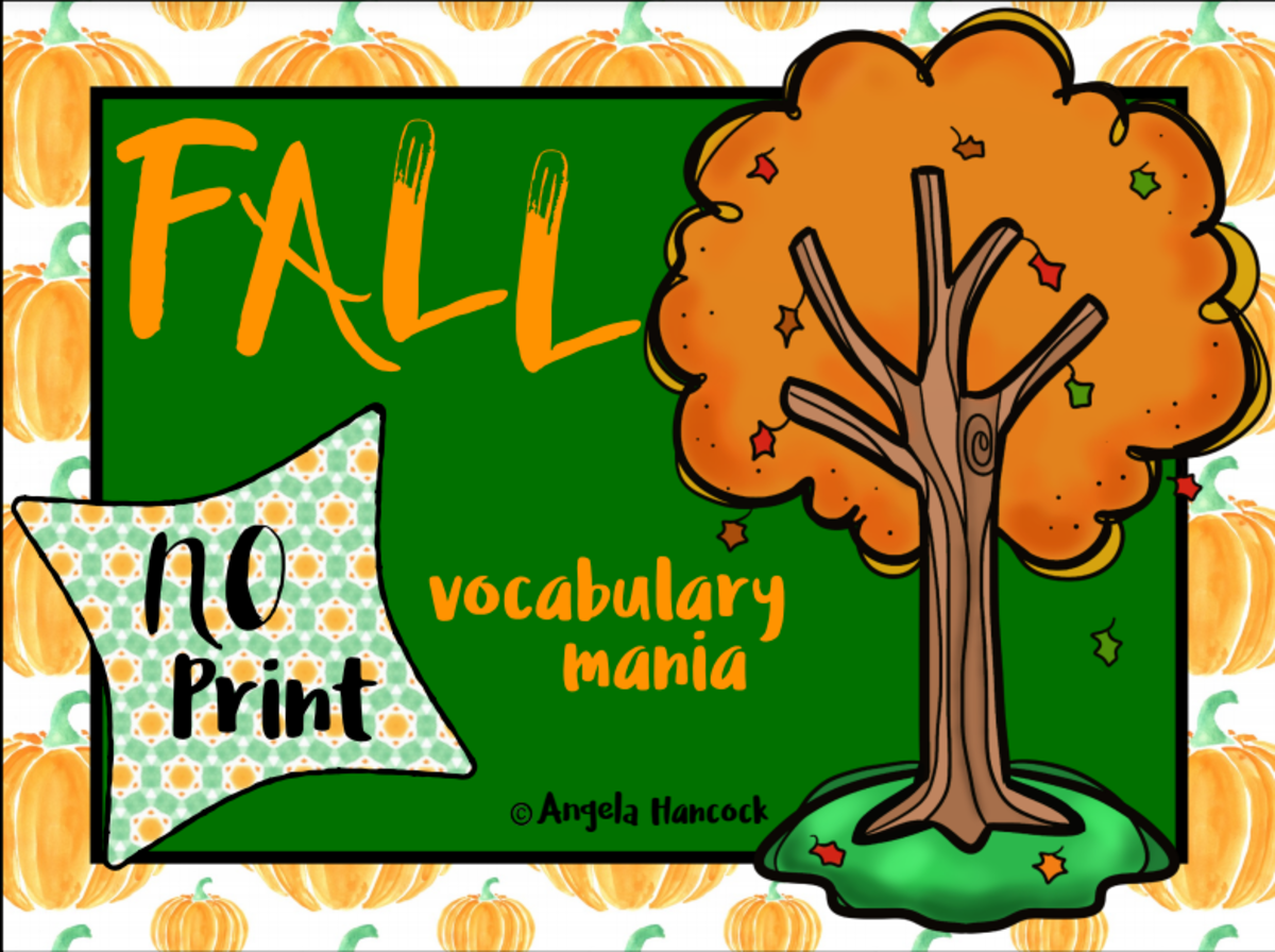 An educational teaching resource from Intrepid Speech Therapy Materials entitled NO PRINT Fall Synonyms Antonyms & Word Associations downloadable at Teach Simple.