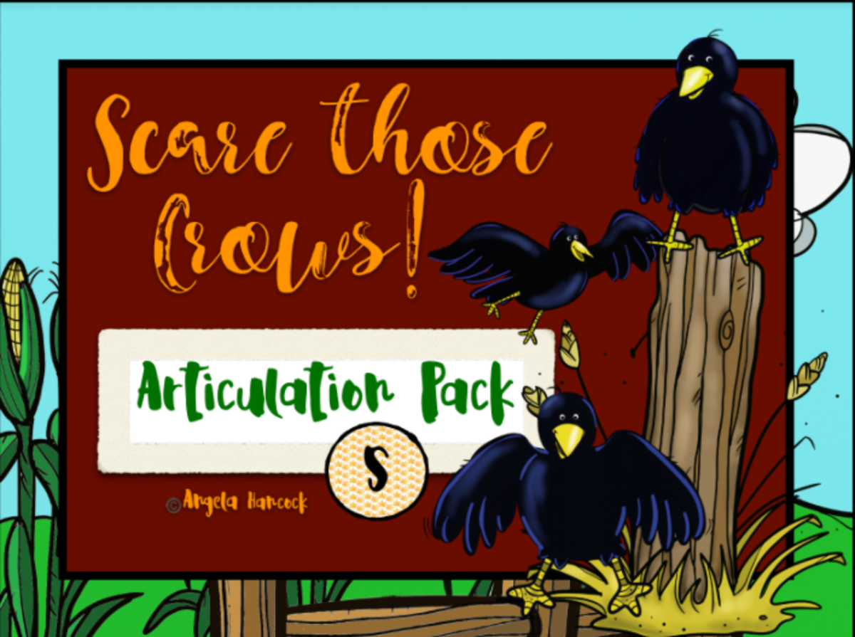 An educational teaching resource from Intrepid Speech Therapy Materials entitled NO PRINT Scare the Crows Articulation - S Edition for Distance Learning downloadable at Teach Simple.