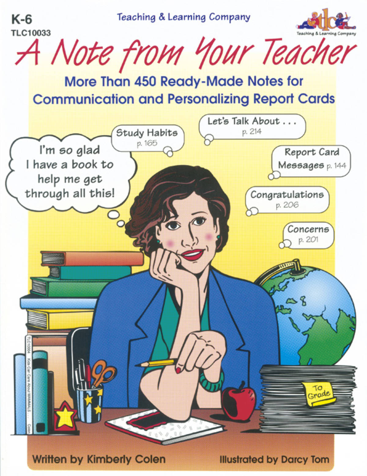 An educational teaching resource from Classroom Complete Press entitled Note from Your Teacher: Over 450 Ready-Made Notes for Communication and Personalization downloadable at Teach Simple.