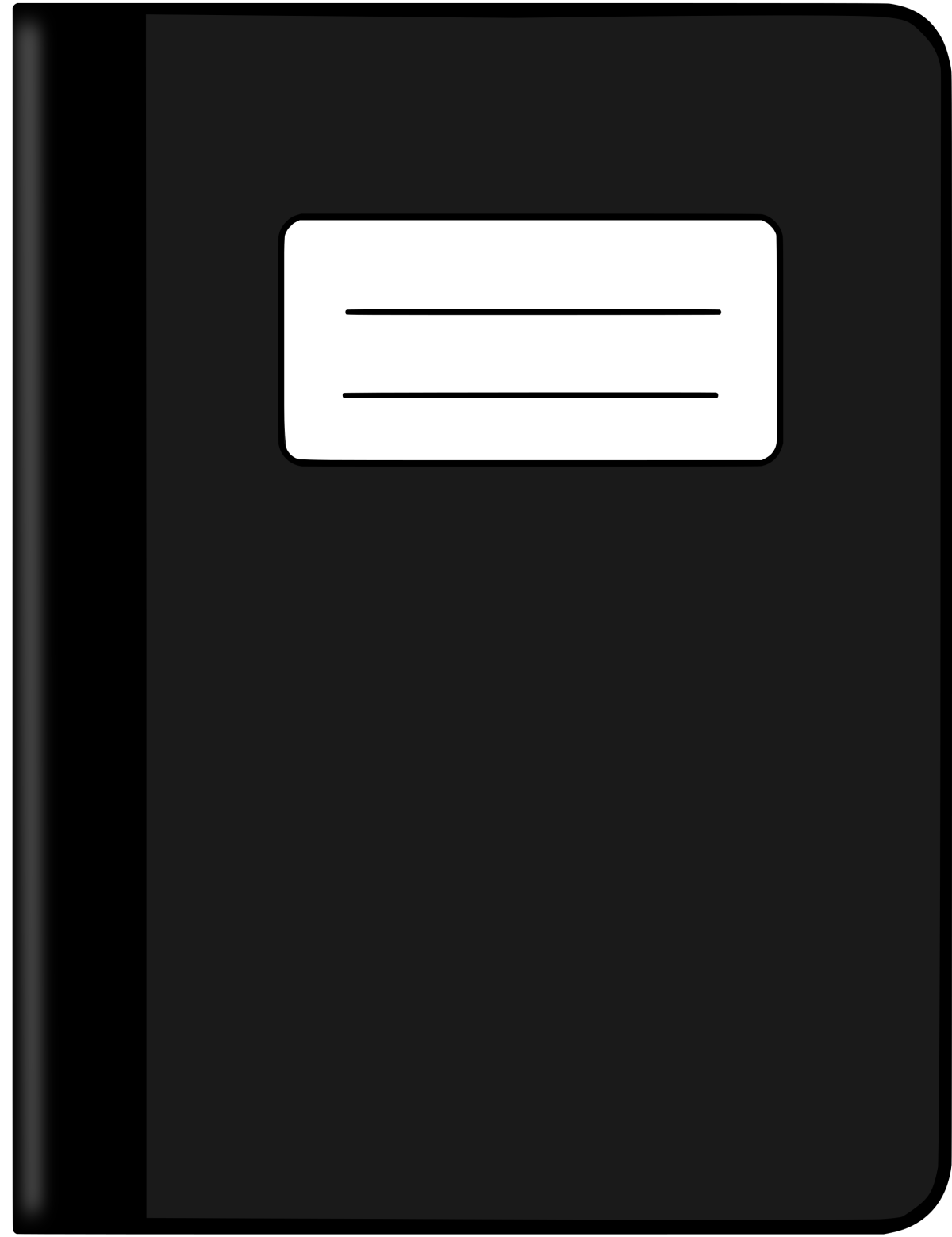 An educational teaching resource from Teacher's Clipart entitled Notebook Covers downloadable at Teach Simple.