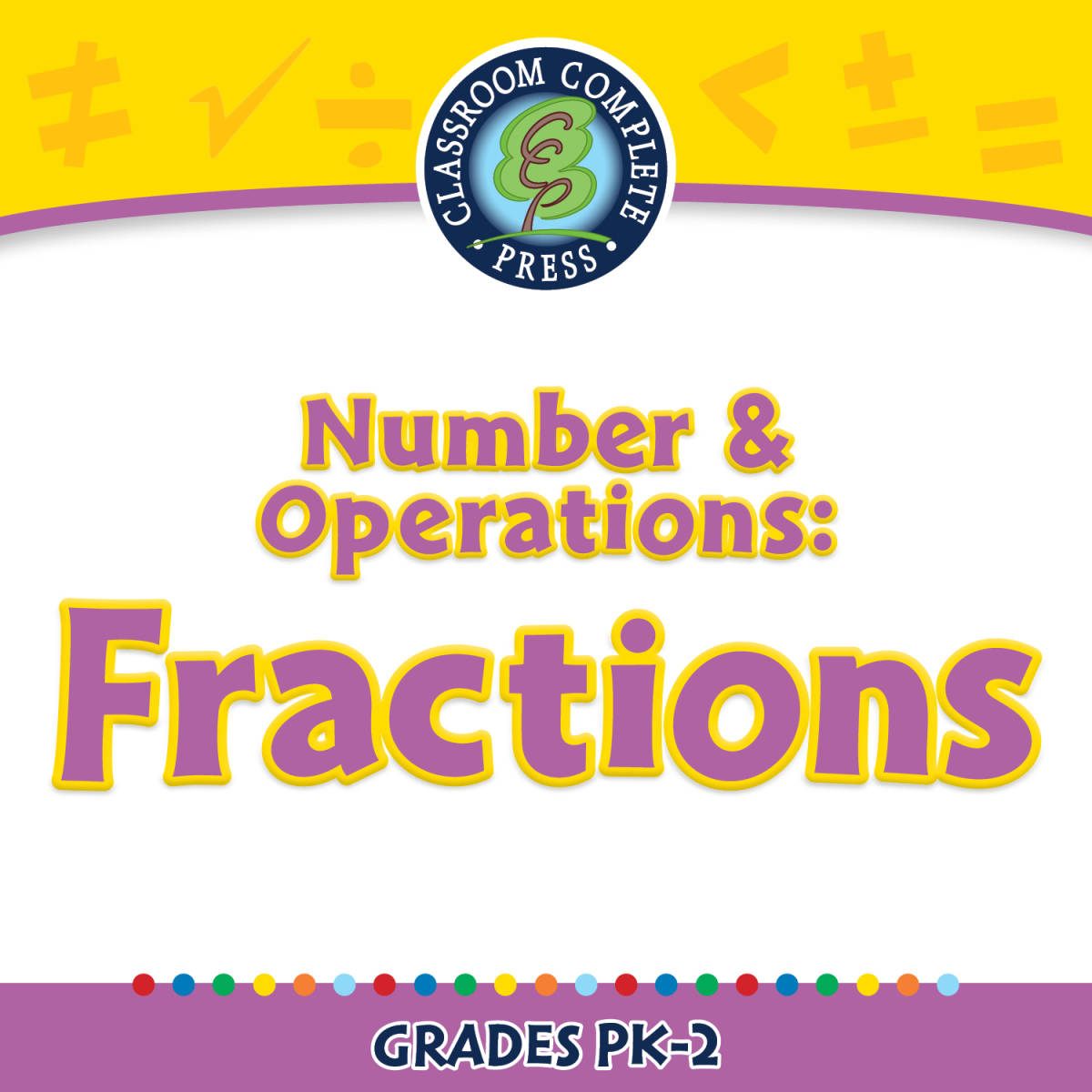 An educational teaching resource from Classroom Complete Press entitled Number & Operations: Fractions - MAC Software downloadable at Teach Simple.
