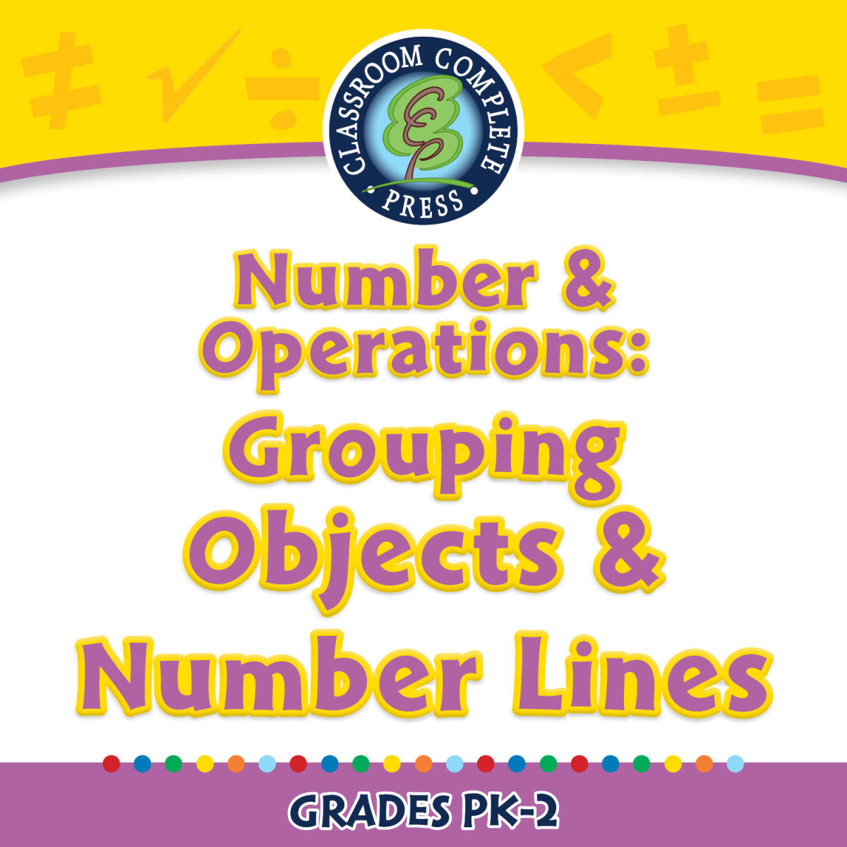 An educational teaching resource from Classroom Complete Press entitled Number & Operations: Grouping Objects & Number Lines - FLASH-PC downloadable at Teach Simple.