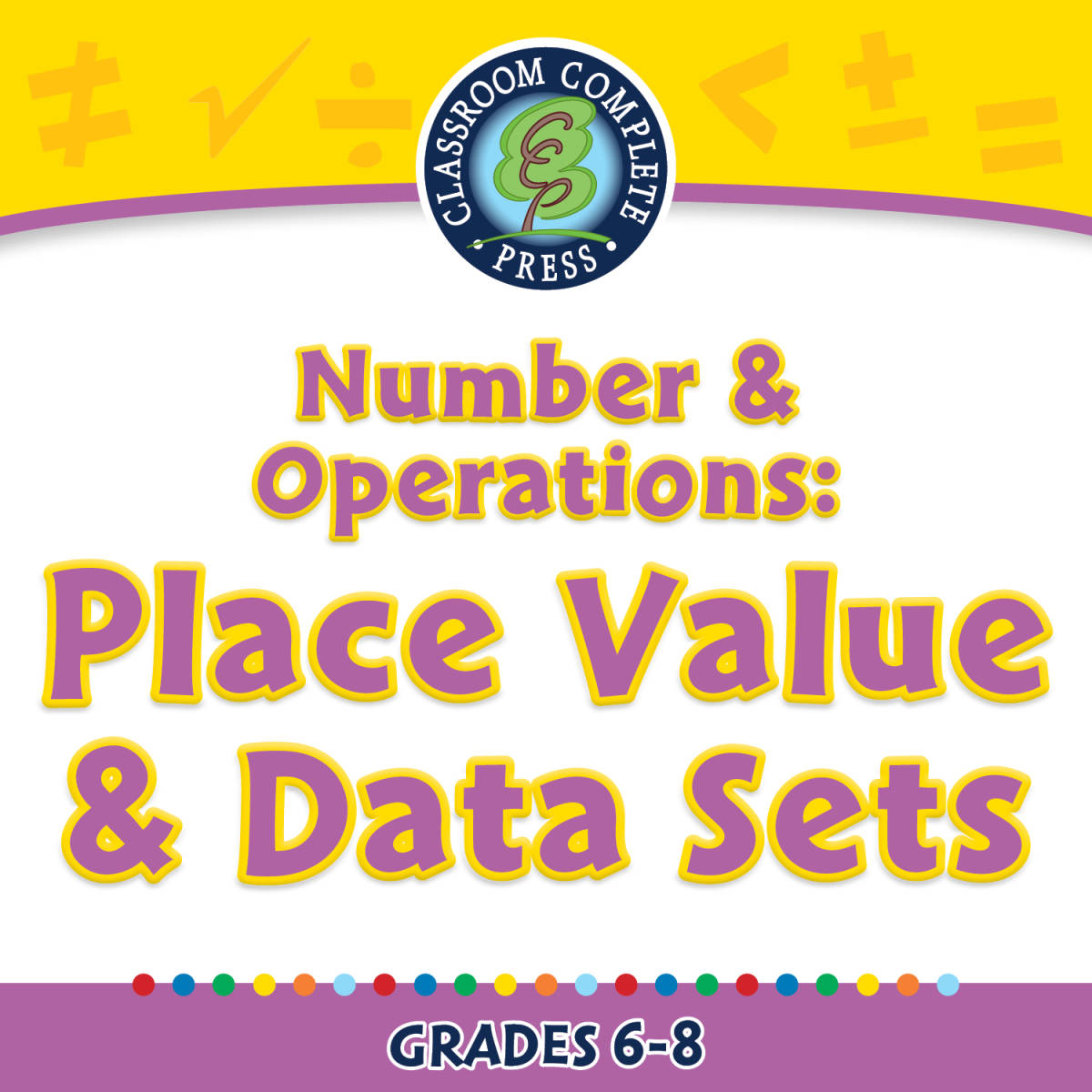 An educational teaching resource from Classroom Complete Press entitled Number & Operations: Place Value & Data Sets - FLASH-PC downloadable at Teach Simple.