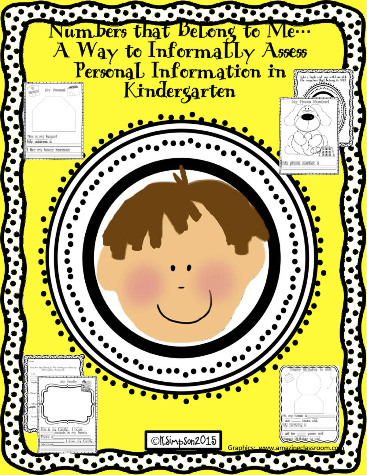 An educational teaching resource from Sunshine and Lollipops entitled Number Sense: Numbers That Belong to Me downloadable at Teach Simple.
