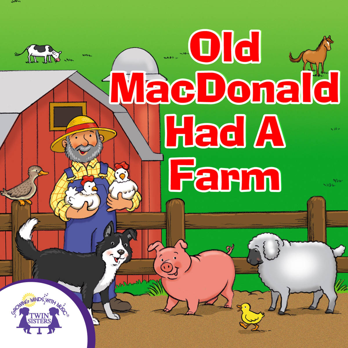 An educational teaching resource from Twin Sisters Digital Media entitled Old MacDonald Had A Farm Songs downloadable at Teach Simple.