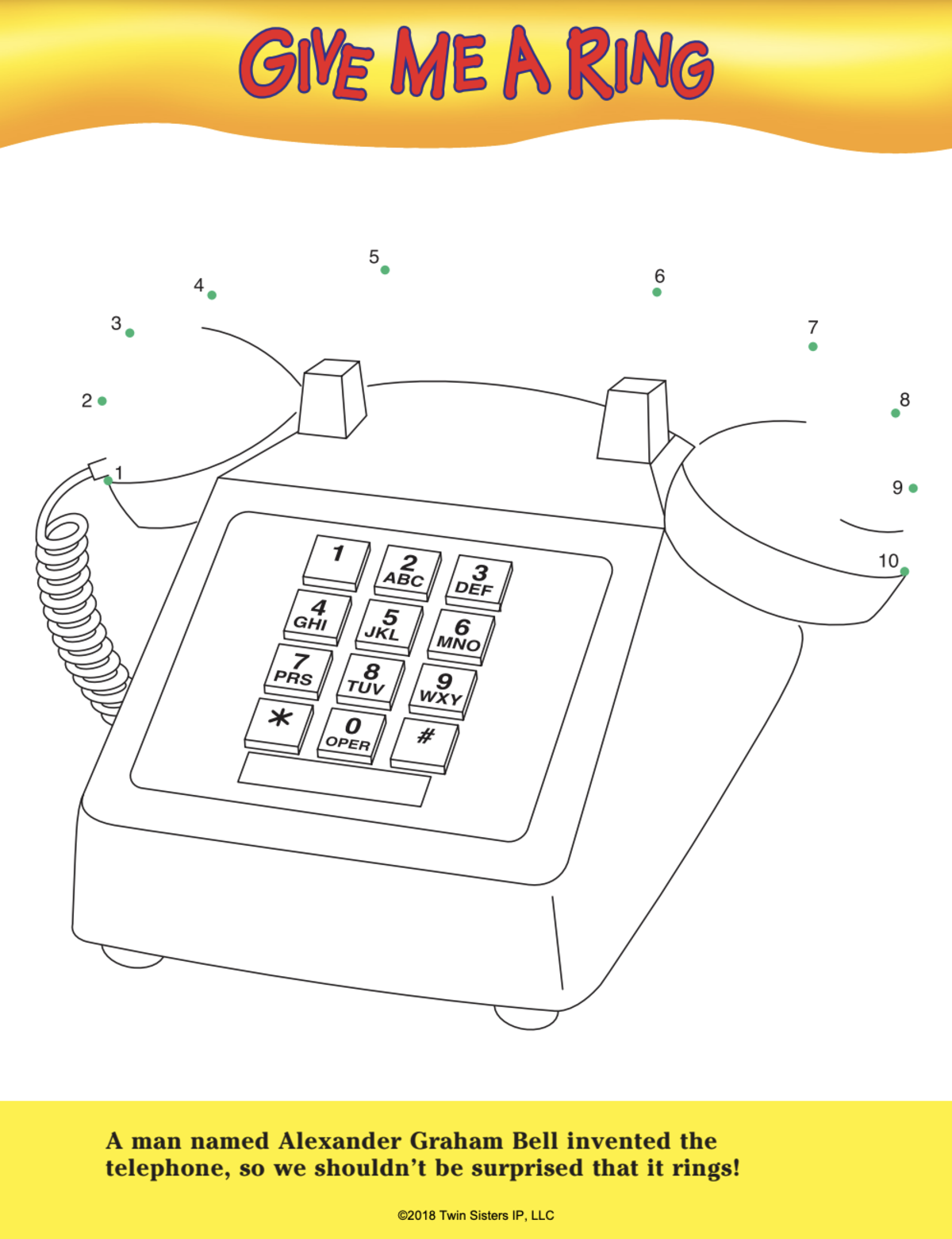 An educational teaching resource from Twin Sisters Digital Media entitled On The Go Dot-to-Dots: Volume 1 Activity Book downloadable at Teach Simple.