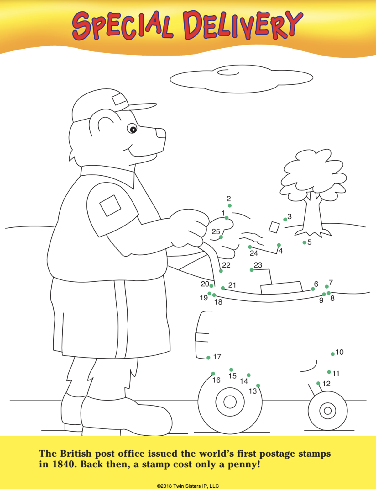 An educational teaching resource from Twin Sisters Digital Media entitled On The Go Dot-to-Dots: Volume 3 Activity Book downloadable at Teach Simple.