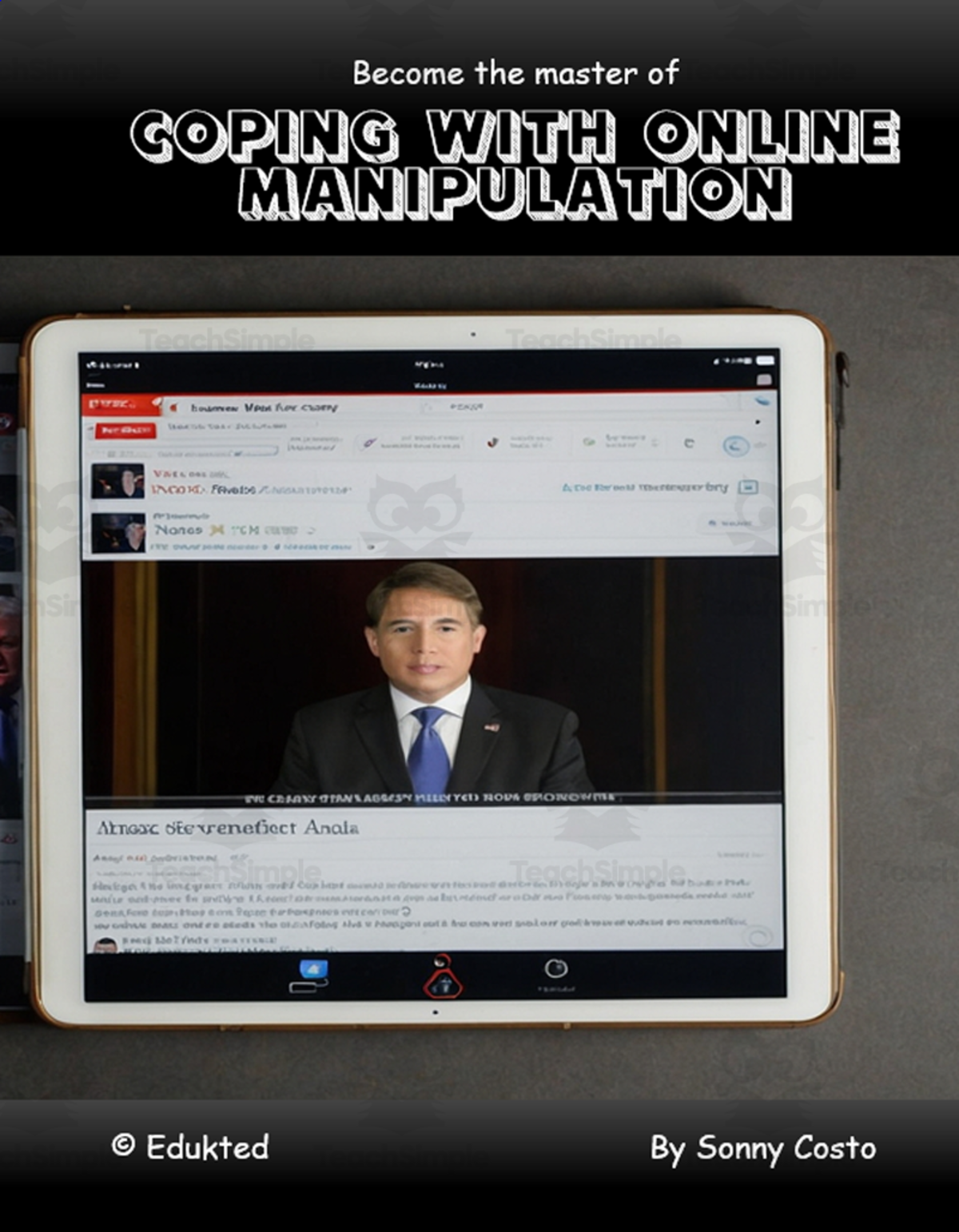 An educational teaching resource from Learn it ANY way entitled Online manipulation (#93) downloadable at Teach Simple.