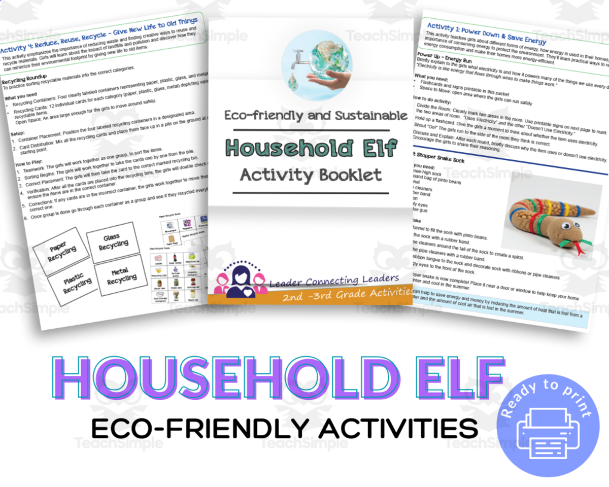 An educational teaching resource from Leader Connecting Leaders entitled Our planet, Our Home: Learning to Conserve Grades 2-3 downloadable at Teach Simple.