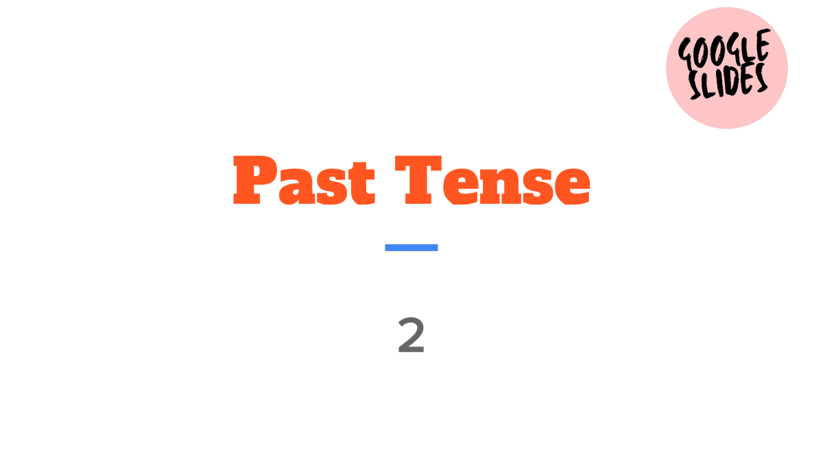 An educational teaching resource from Cored Education entitled Past Tense Sample - Grammar Grade 3-4 (Slides) downloadable at Teach Simple.