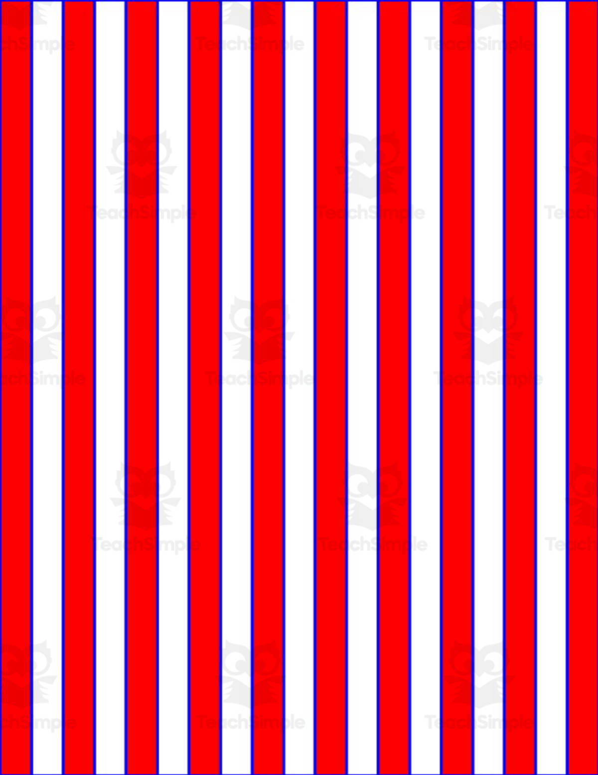 An educational teaching resource from Hook Learn and Tinker entitled Patriotic Themed Frames downloadable at Teach Simple.