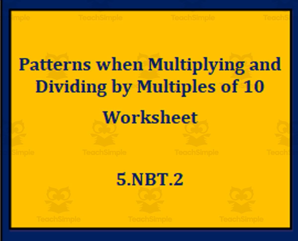 An educational teaching resource from Math Resources With Rigor entitled Patterns of Zeros and Decimals when Multiplying and Dividing downloadable at Teach Simple.