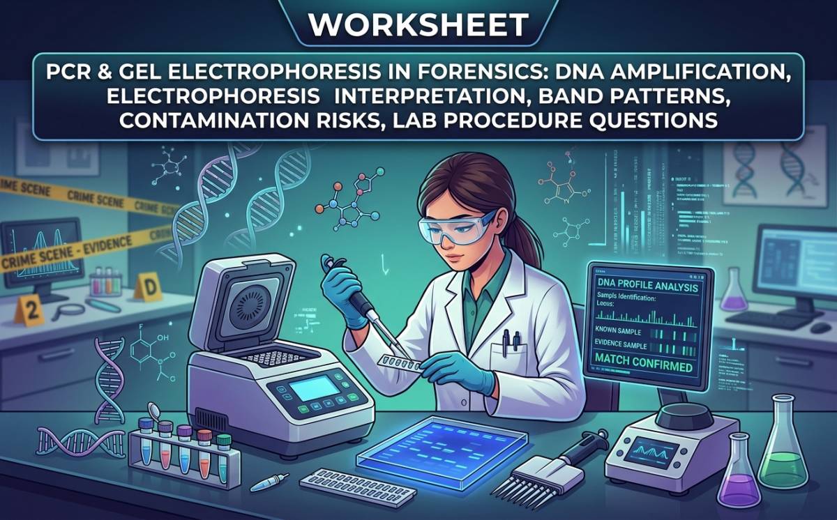 PCR & Gel Electrophoresis in Forensics preview